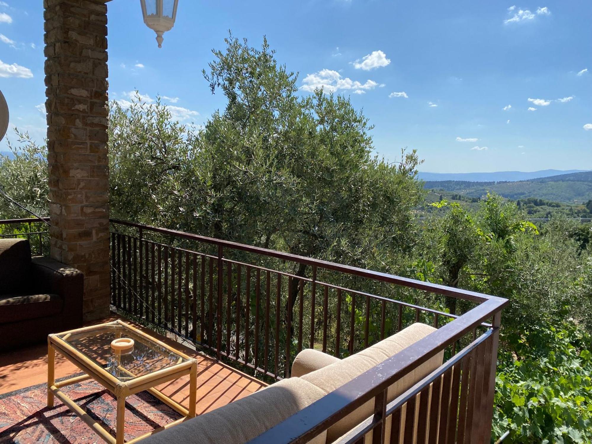 Вилла Bella Vista Bolognese Trespiano Экстерьер фото
